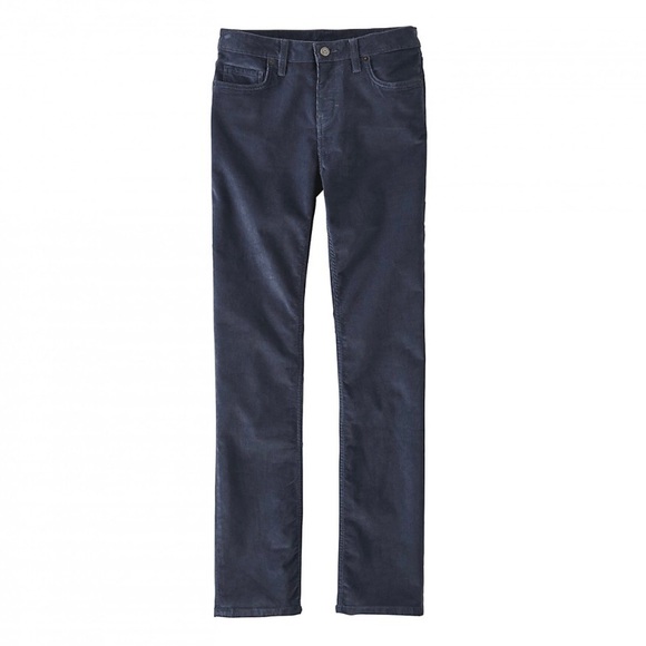 Patagonia Pants - Patagonia Dark Blue-Grey Corduroy Straight Leg Pants Size 28 / 6